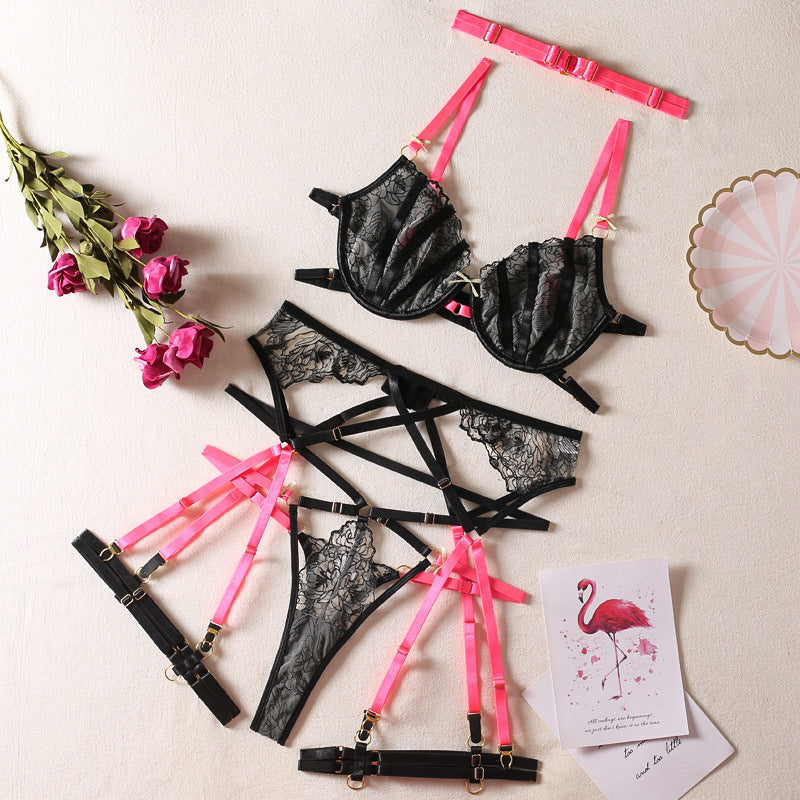 Craft Contrast Color Ladies Underwear Set