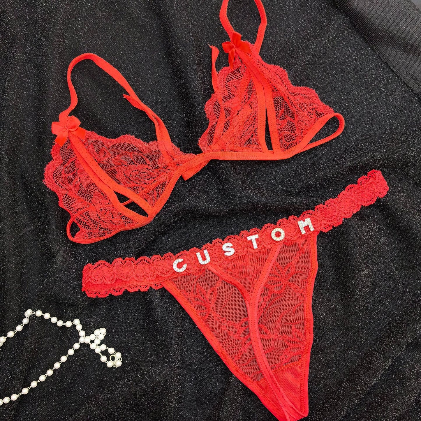 Tangas Personalisiertes G-String Schmuck Geschenk