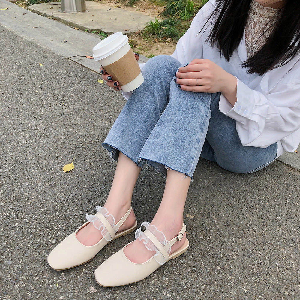 Shallow mouth fairy shoes