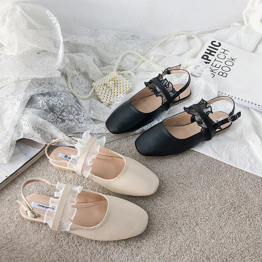 Flache Mundfeenschuhe