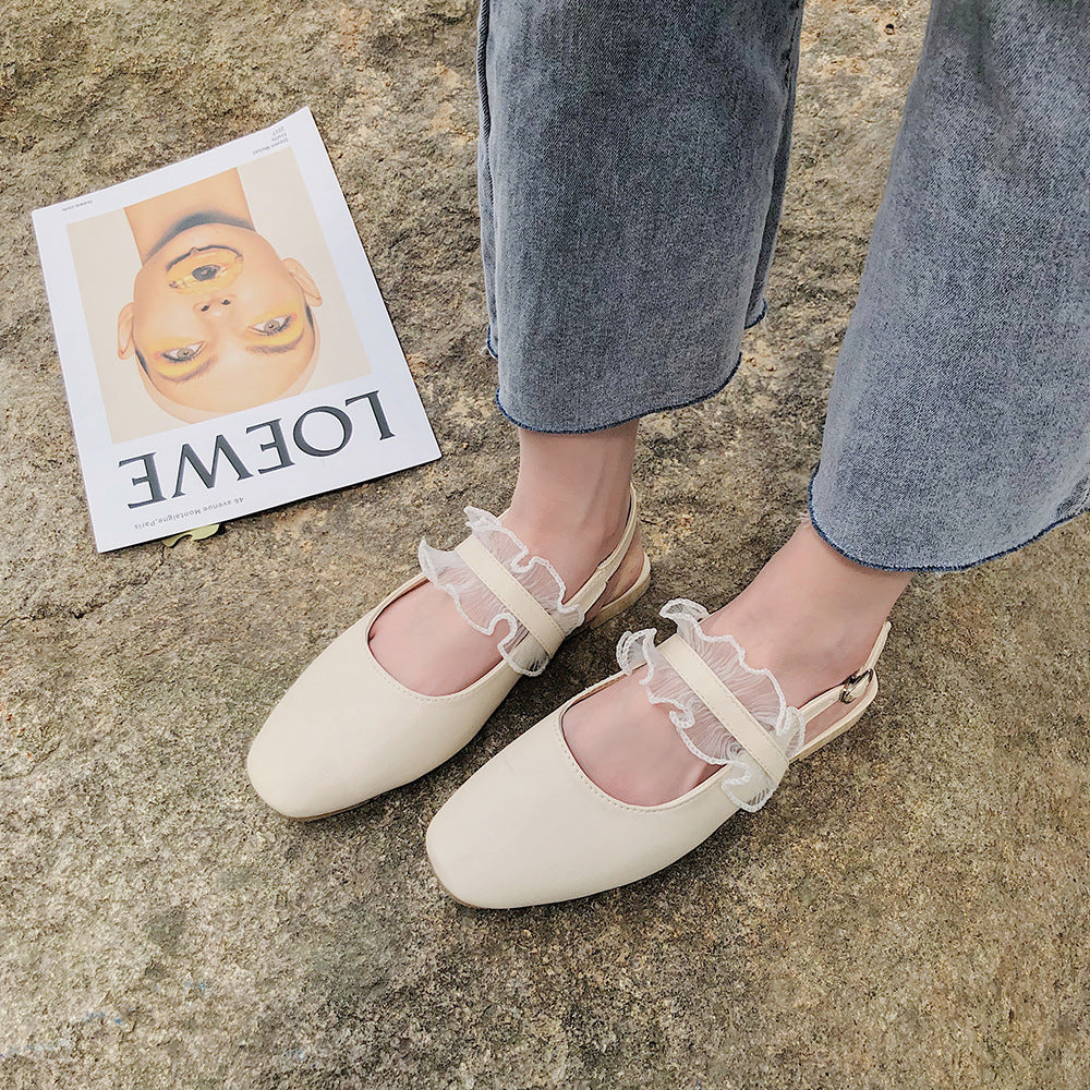 Shallow mouth fairy shoes