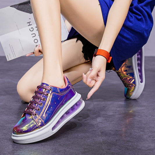 Breathable Thick-Soled Heightened Casual Shoes