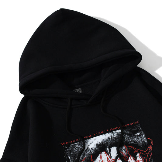 Trendy Pullover With Drawstring And Couple Sweater