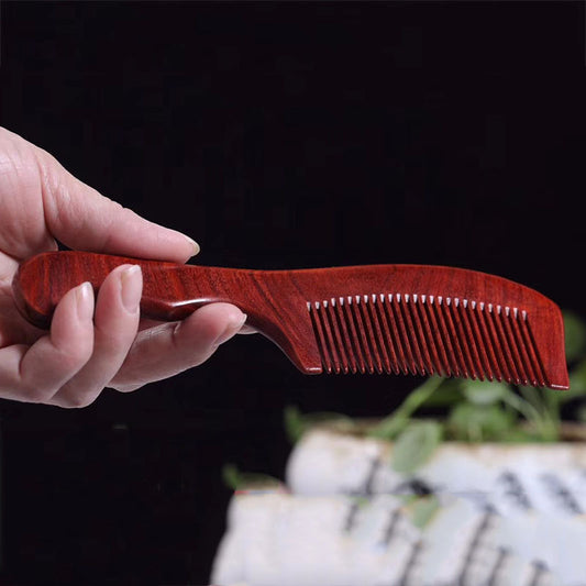 Red Sandalwood Chinese Classical Wooden Comb Holiday Gift