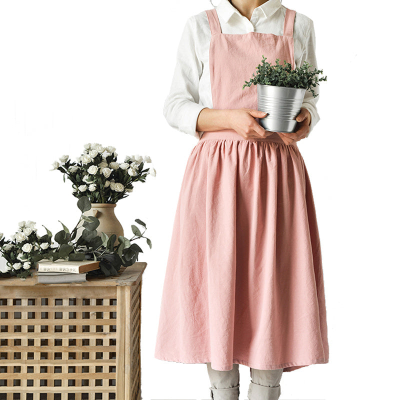 Schürze für Blumenarrangeure aus reiner Baumwolle, für die Gartenarbeit