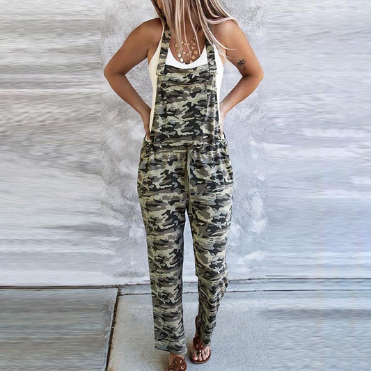 Tuta estiva da donna mimetica nuova Tuta