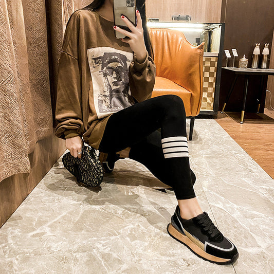 New Forrest Shoes Wild Net Red Thick-Soled Casual Running Shoes Women