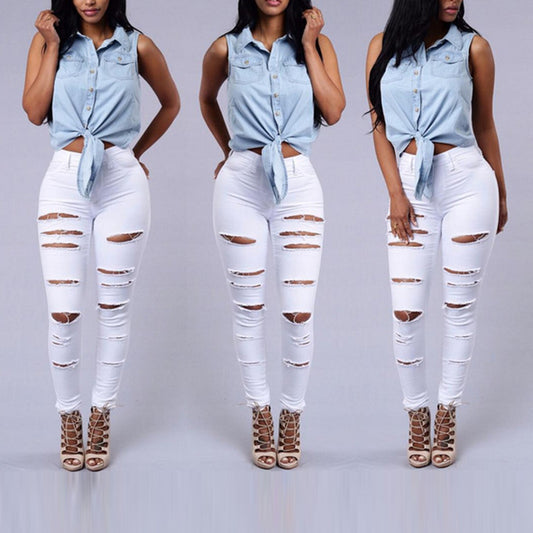 Pantaloni da ragazza Jeans in denim