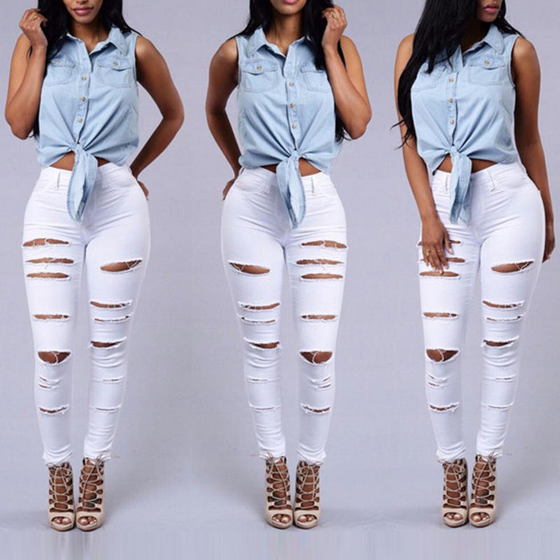 Girls Trousers Denim Jeans