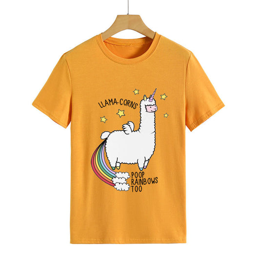 Moda casual da donna, manica corta