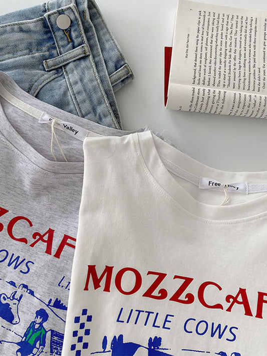 Design Niche Lockeres und dünnes T-Shirt