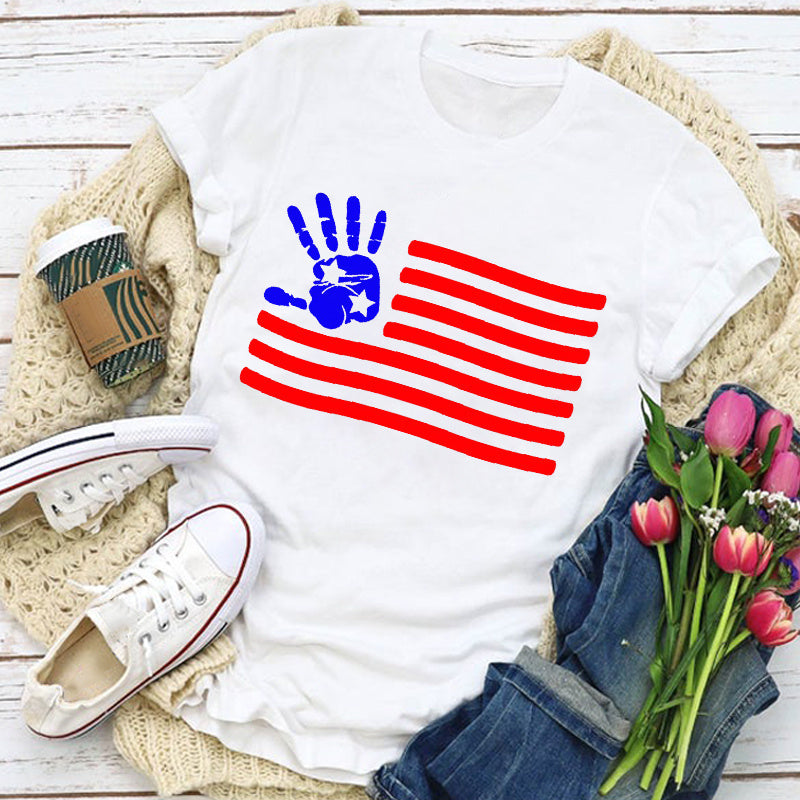 Cartoon Men And Women Same Style Loose T-Shirt Street Top