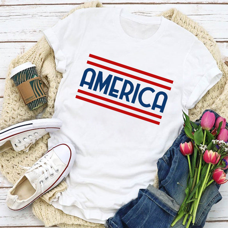 Cartoon Men And Women Same Style Loose T-Shirt Street Top