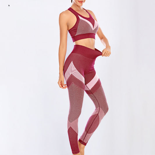 Intimo sportivo da donna antiurto, reggiseno yoga ad alta intensità