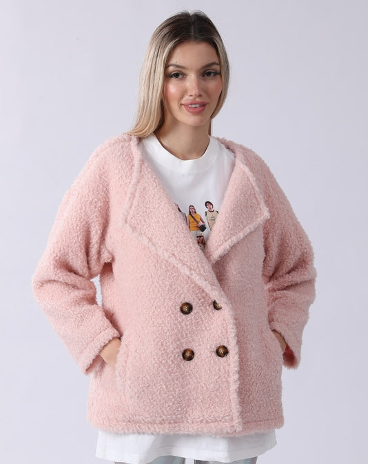 Plüschjacke für Damen
