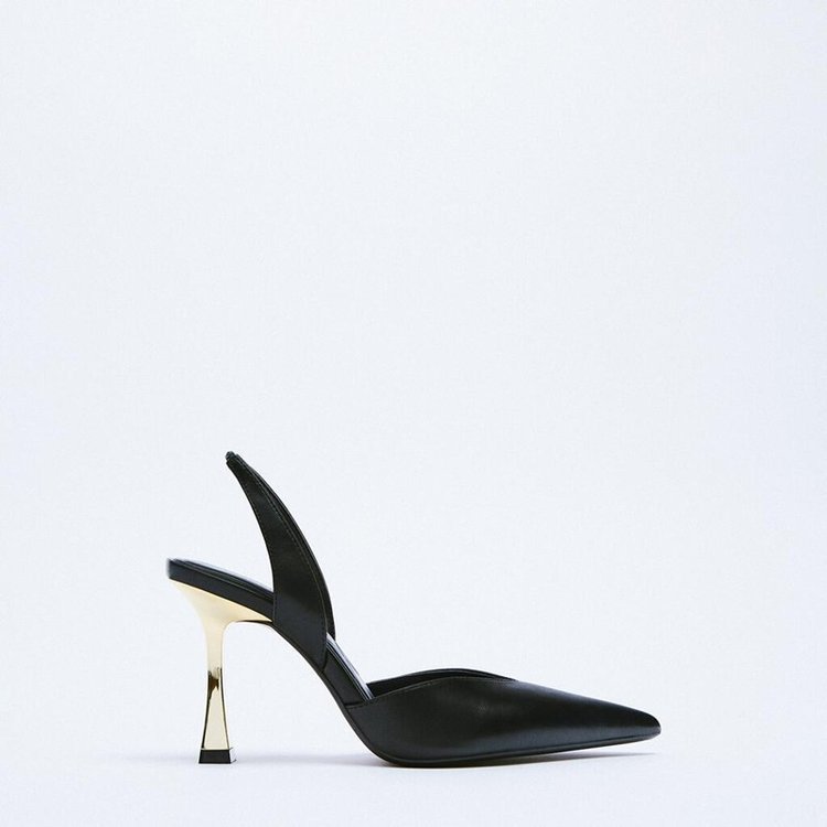 Neue spitze High Heels in Nude für Damen