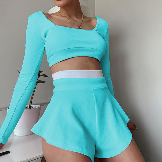 New Women's Fashion Suit Two Piece Set