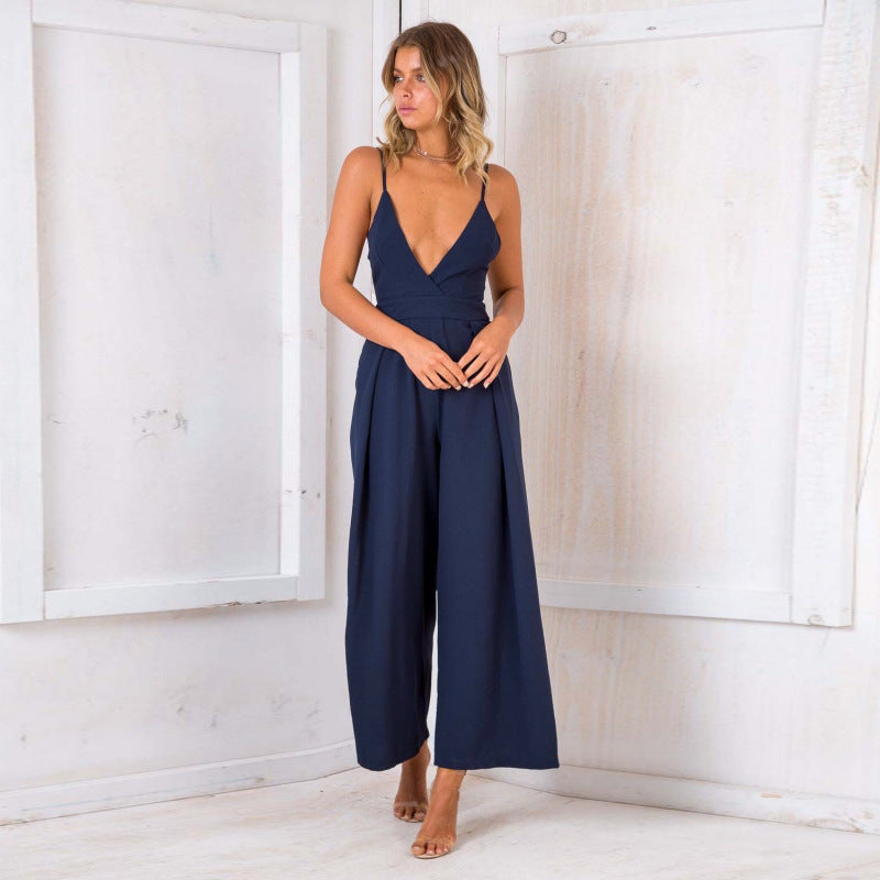 Jumpsuit mit Schnürung