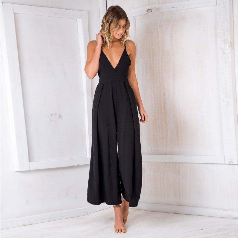 Jumpsuit mit Schnürung