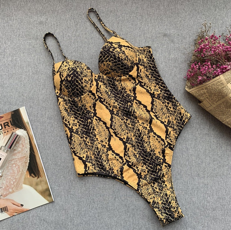 Print swimsuit one-piece swimsuit bikini