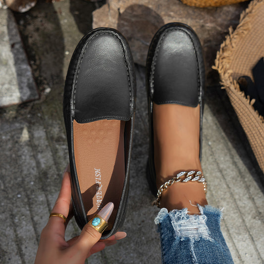 Plateau-Loafer Slip-on Temperament Erhöhter britischer Stil