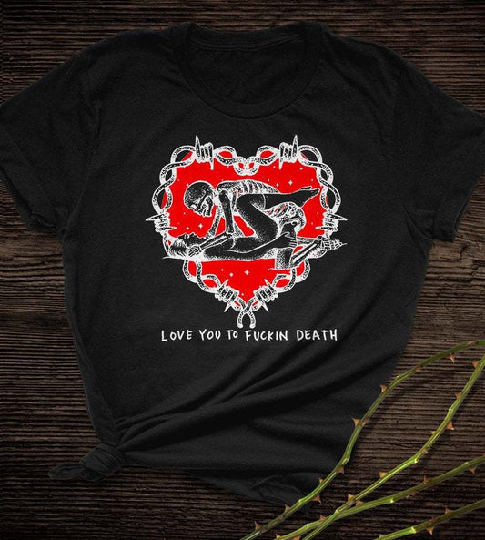 Bedrucktes Kurzarmhemd für Damen