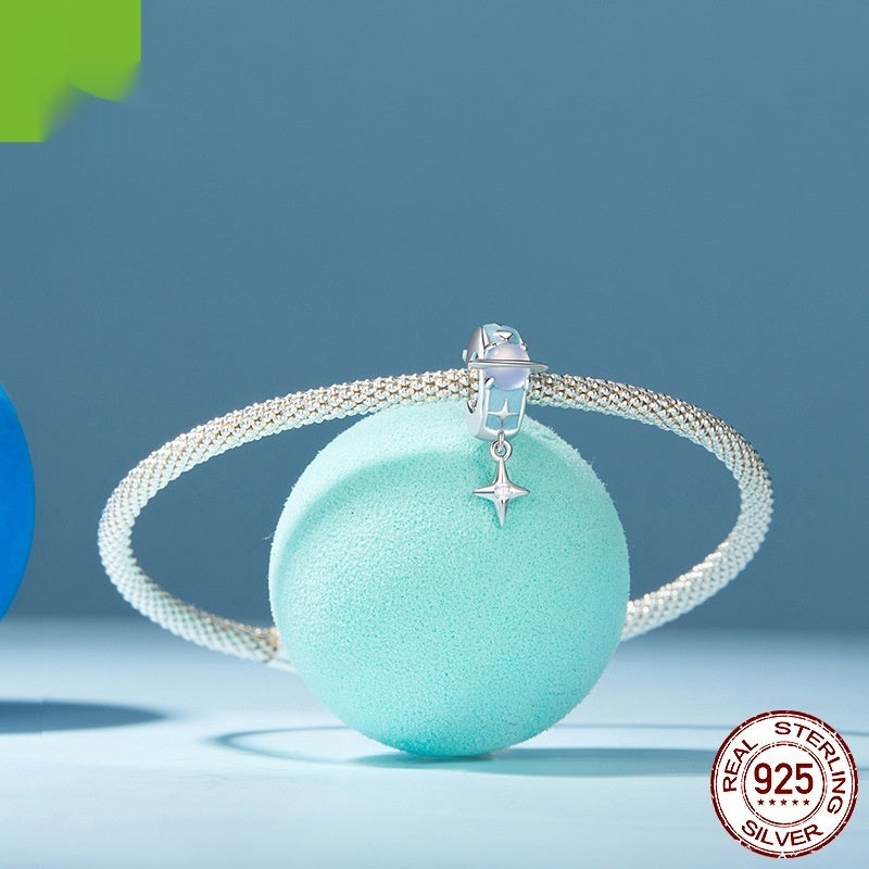 Accessori per braccialetti di perline fai da te in argento sterling S925