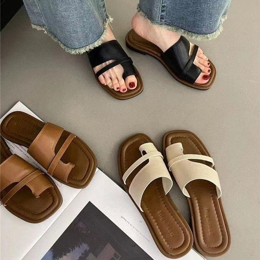 Simple Vacation Style Set Sandals Cool Casual Women's