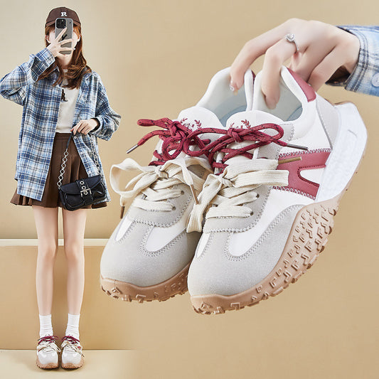 Plateau Laufschuhe Dad Schuhe Damen