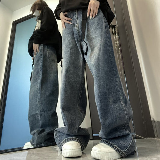 Women's Vintage Loose Wide Leg Jeans