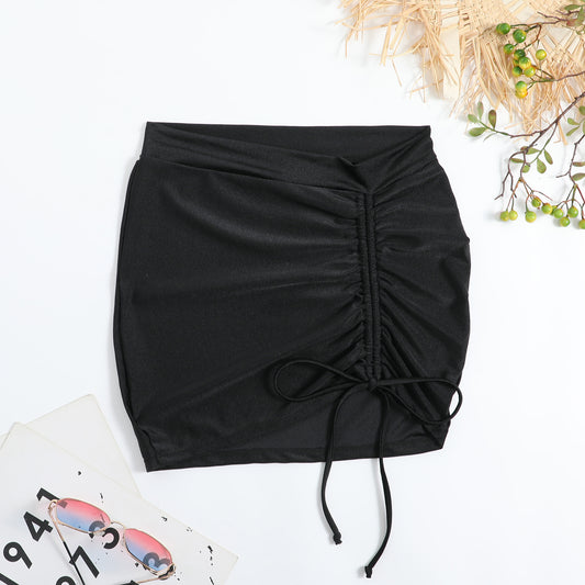 Bikini in nylon europeo e americano da donna, tre pezzi