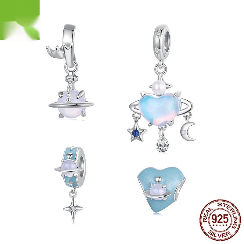 Original Diy Bracelet Accessories S925 Sterling Silver Beads