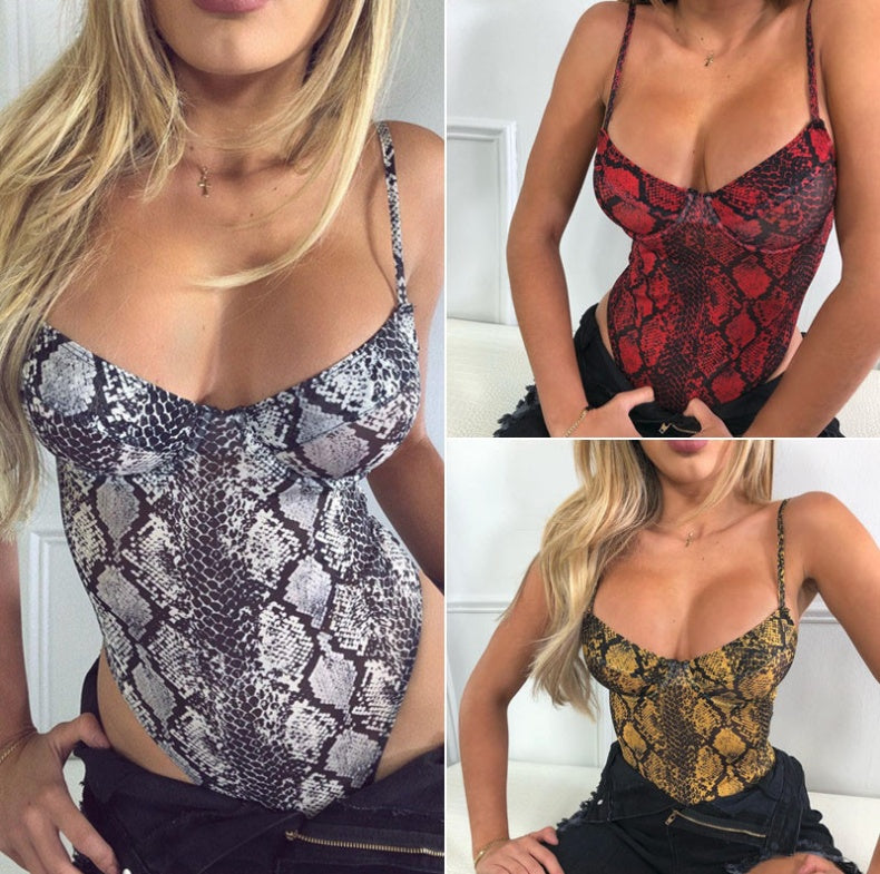 Badeanzug mit Print, einteiliger Badeanzug, Bikini