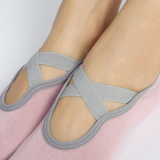 Rutschfeste Pilates-Socken für Anfänger im Innenbereich