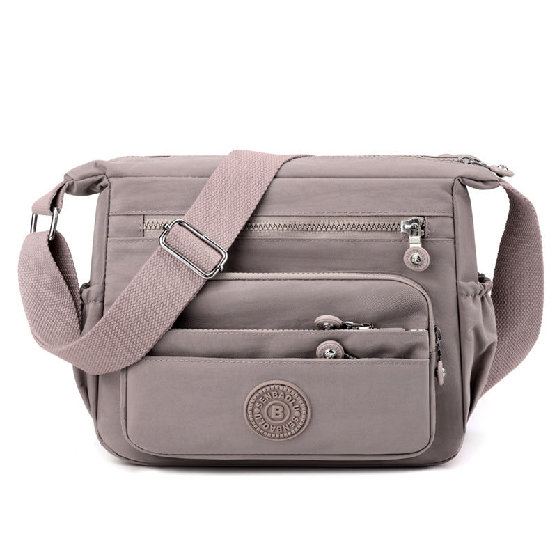 Crossbody Bag Lightweight And Large Capacity Nylon Shoulder Bag