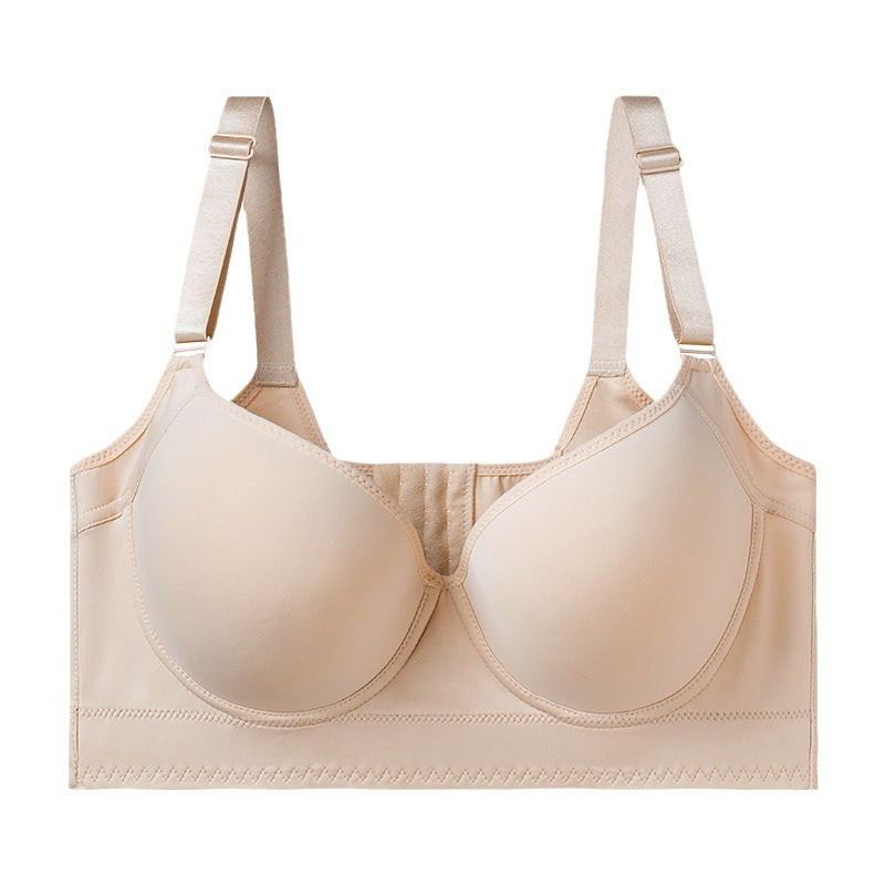 Biancheria intima senza cuciture per le donne Push Up Breast Holding Anti-sagging