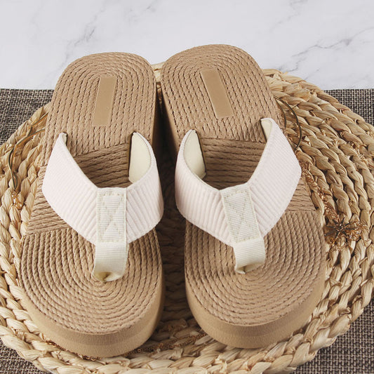 Plateau-Slipper aus Eva für Damen im Sommer