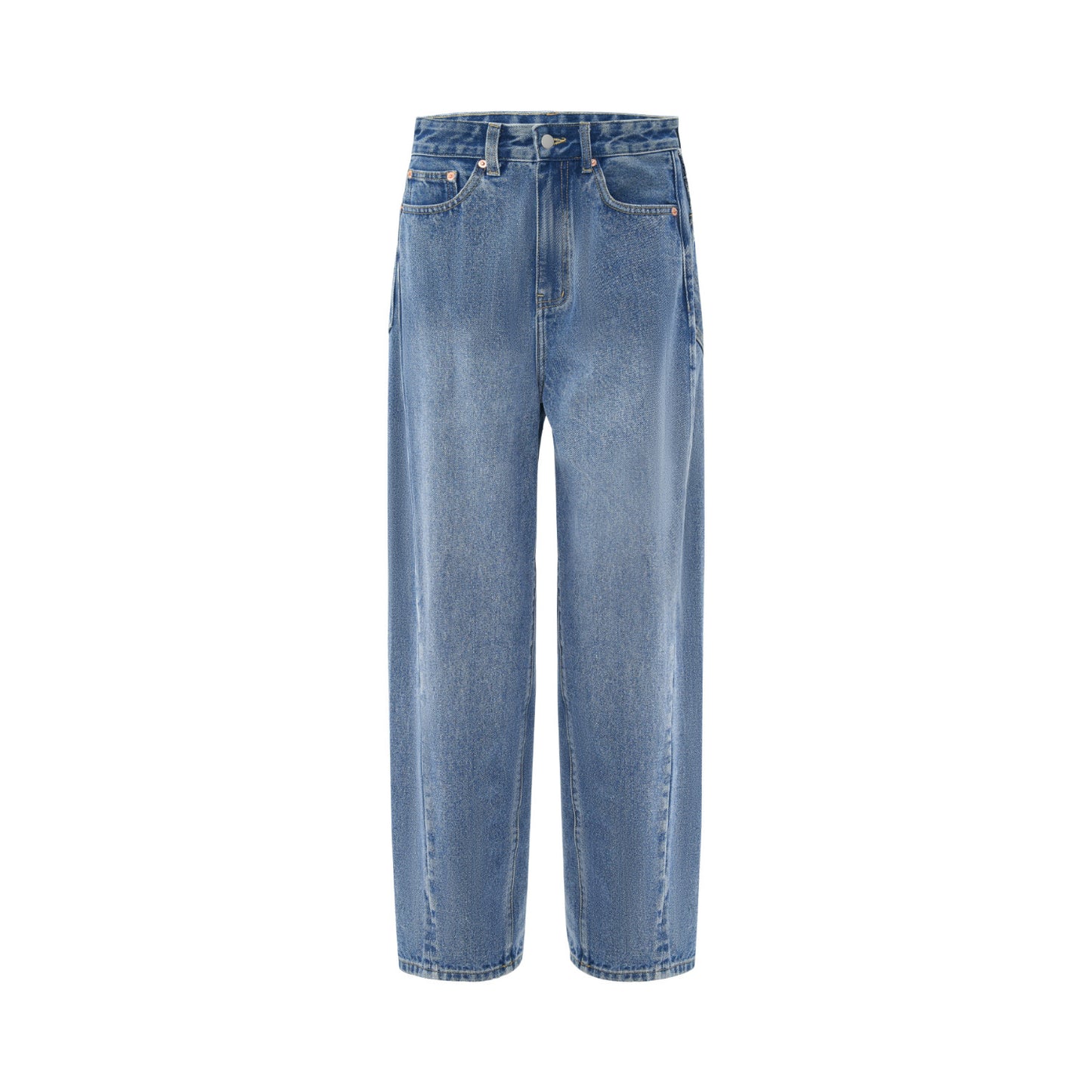 Blau Gewaschen Lose Jeans High-end-frauen Hosen High-grade