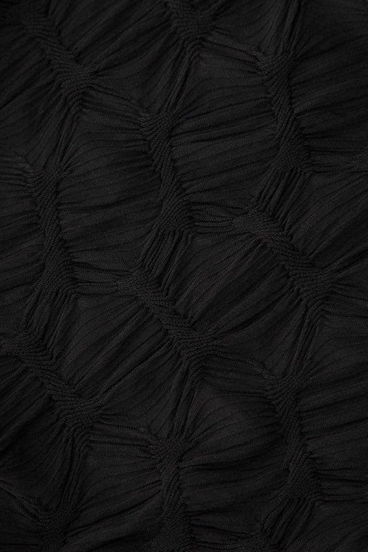 New Sexy Irregular Lotus Leaf Collar Flowers Decorate Long Sleeve Tops