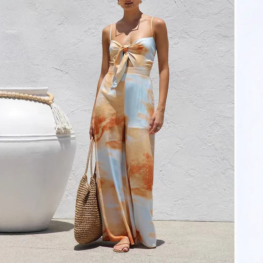 Pantaloni siamesi Gallus con stampa europea e americana