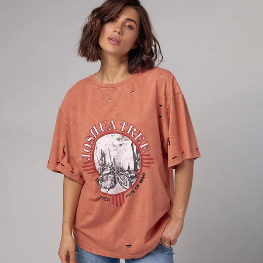 Top stile boyfriend da donna Ins Street