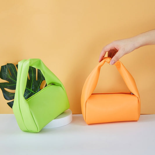 Borse alla moda da donna Mini Candy Color Toiletry Storage Borsa cosmetica portatile