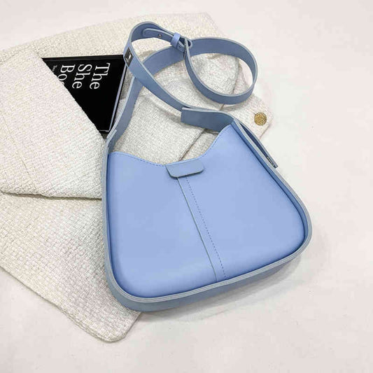 Borsa a tracolla da donna con texture di alta qualità