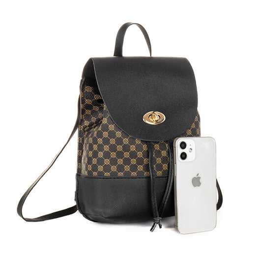 Trendy Backpack Simple Retro Korean Type