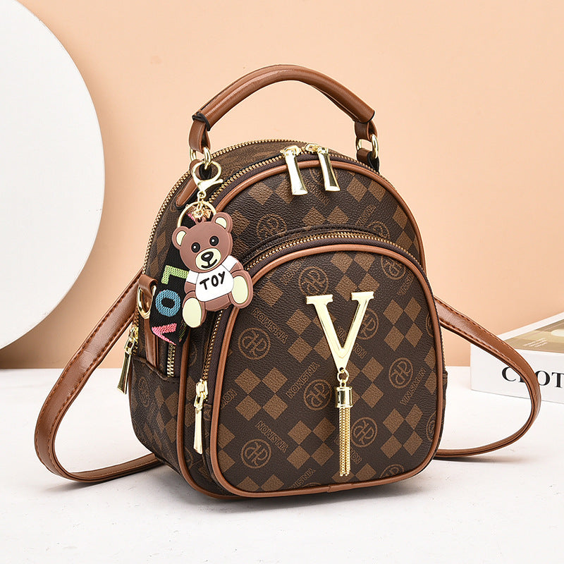 Rucksack Einfache Crossbody Hochwertige Retro