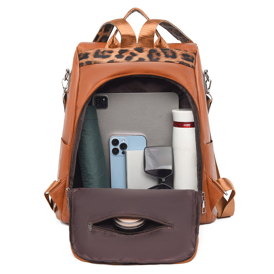 Zaino da viaggio casual, semplice, alla moda, di grande capacità