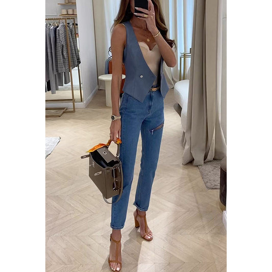 Canotta da donna INS Slim Fit Fashion Personality