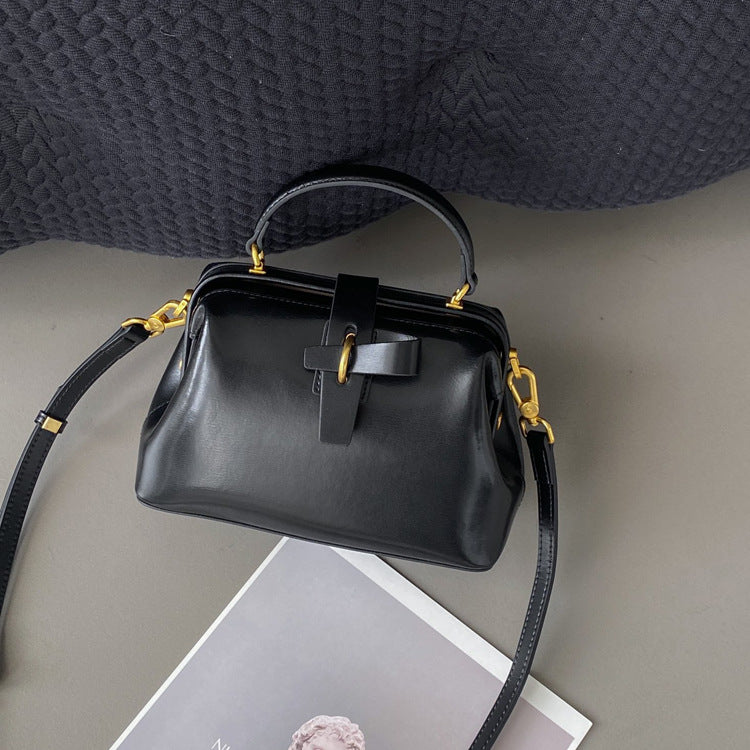 Affordable Luxury Fashion Cowhide Handbag Women