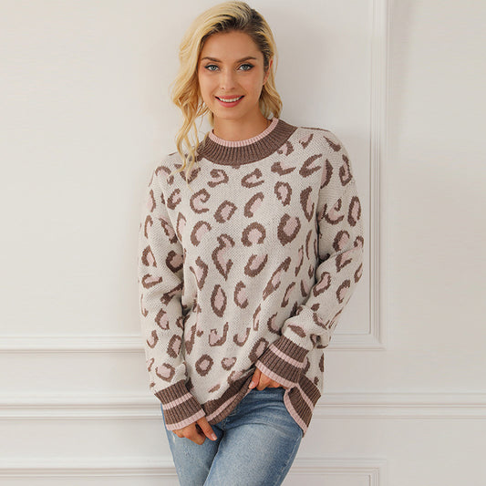 Modisches, lässiges, vielseitiges Strickoberteil für Damen