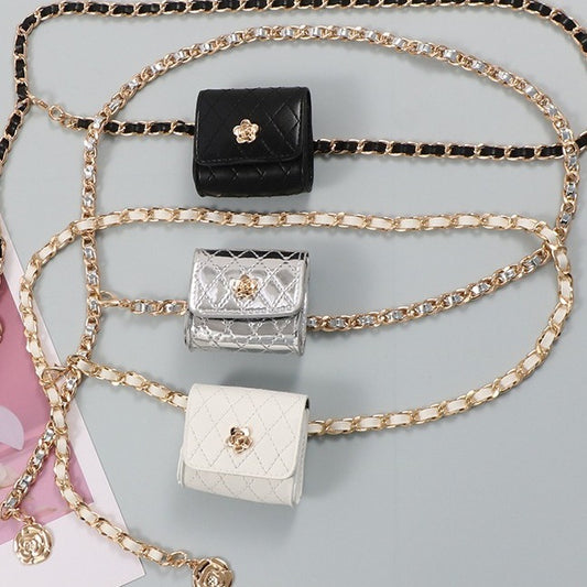 Catena per la vita a rombo Accessori per borsa quadrata piccola da donna